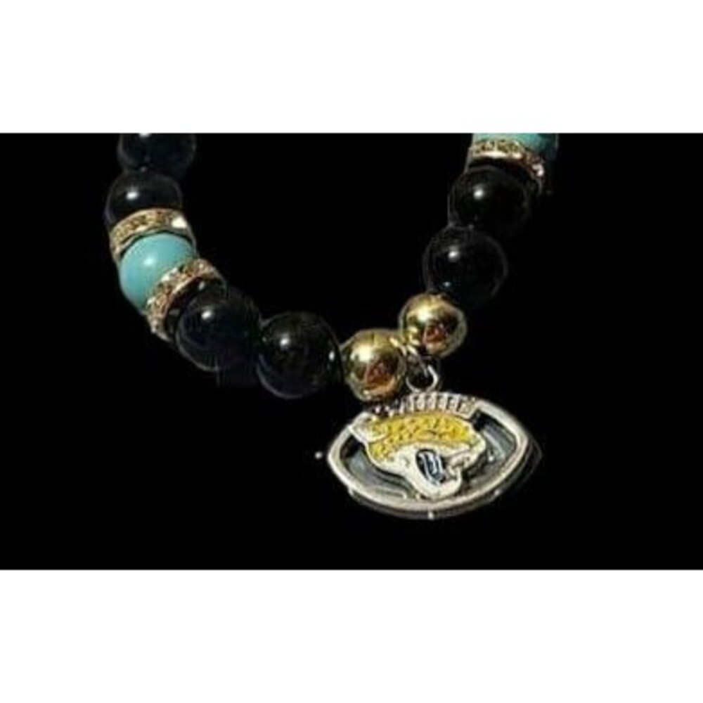 Jacksonville Jaguars Charm Bracelet